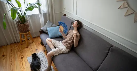 Feeling hot inside the home